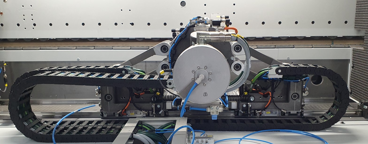 Doppelseitige Kantenberarbeitungsmaschine / IMA / WEHRMANN / COMBIMA