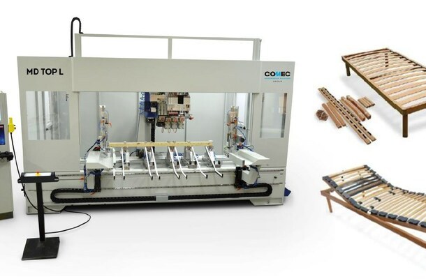 CNC - Bearbeitungszentrum für Massivholzteile / COMEC / MD TOP