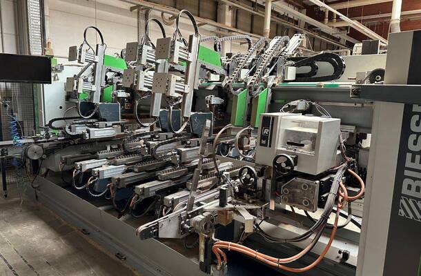 Bohrstraße mit Beschickung und Abstapelung / / Biesse / Wamhoff Bohrstraße mit Beschickung und Abstapelung / / Biesse / Wamhoff